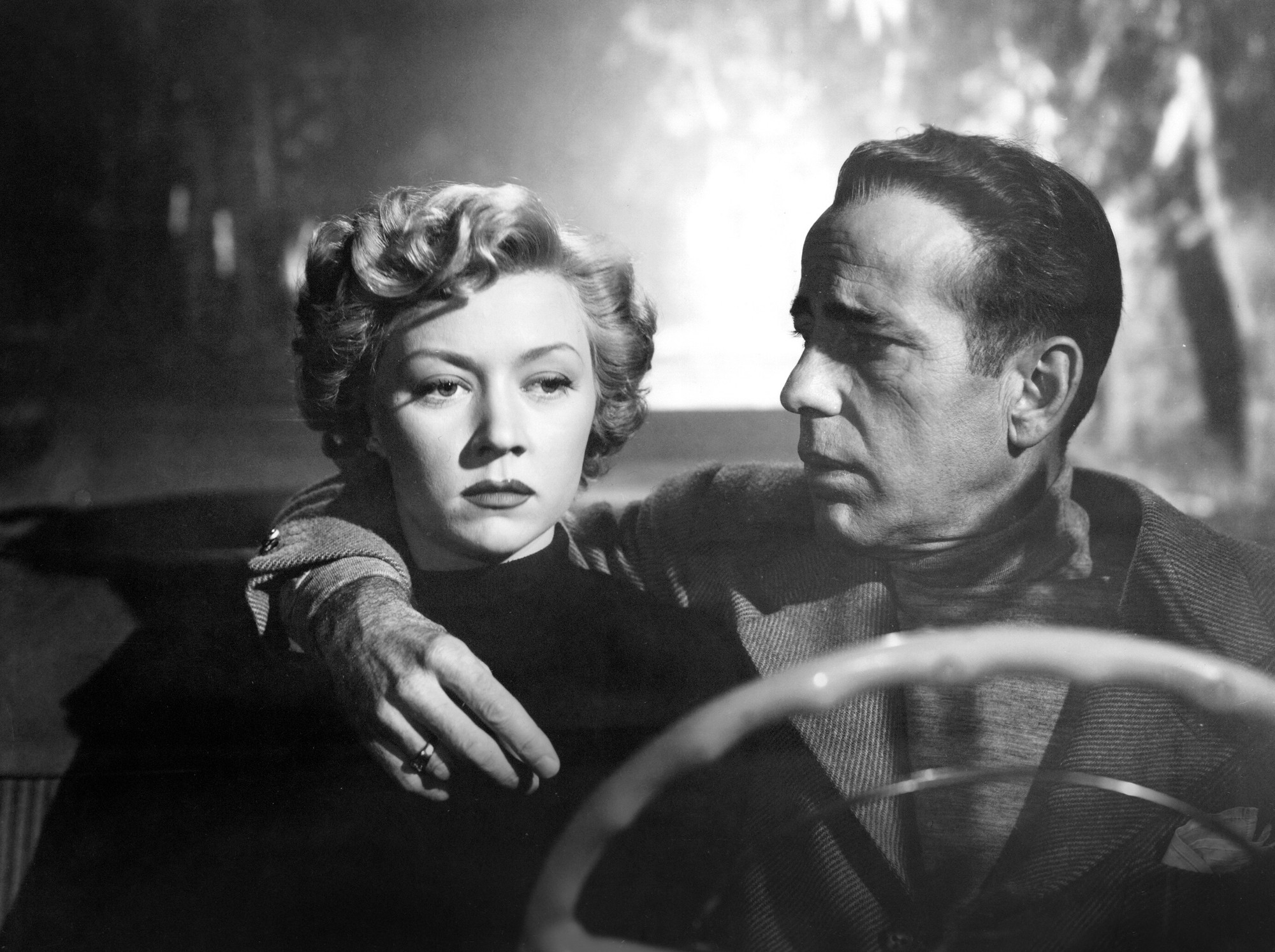 Gloria Grahame and Humphrey Bogart in In A Lonely Place