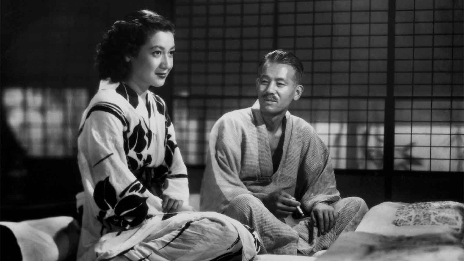 Setsuko Hara and Chishū Ryū in Late Spring